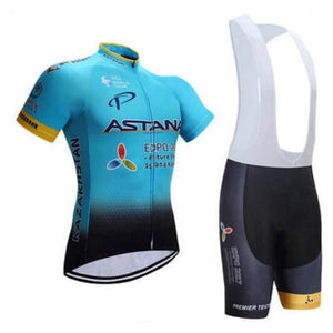 Camisa de Ciclismo Astana